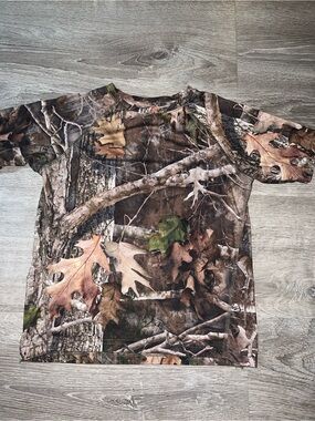 Kids are RedHead Camo Short-Sleeve Tee - Brown/Green